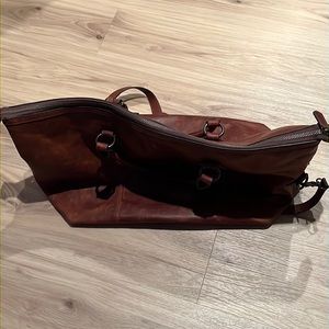Frye brand, the Logan Overnight Duffle Bag— excellent condition